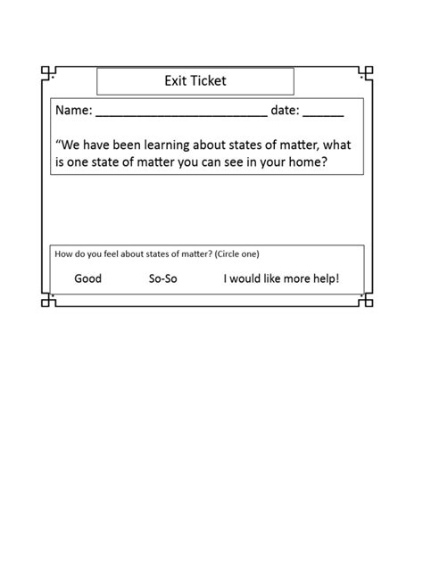 Exit Pass Template | PDF