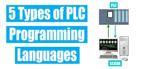 Most Popular 5 Different Types of PLC Programming Languages