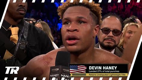 Devin Haney Reacts To Beating Loma and Keeping All the Belts | POST ...