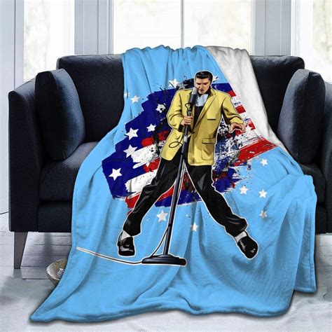 Gorgeous Elvis Presley Blankets & Throws Will Thrill The King's Fans