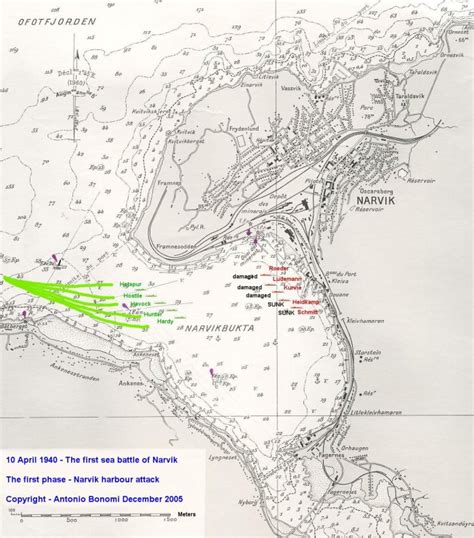 The First Battle of Narvik, 10 April 1940 - Naval History Forums