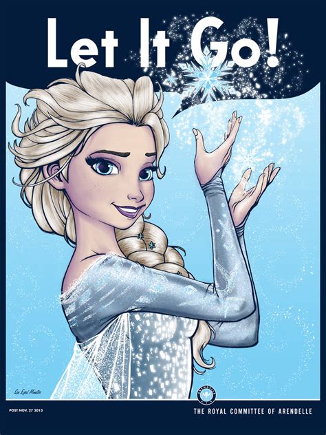 Elsa - Let It Go! by SteveGibson on DeviantArt