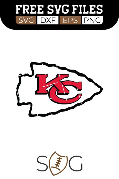 Kansas City Chiefs SVG Cut Files Free Download | FootballSVG.com