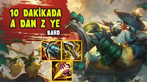 Full Ad Jungle Bard ? - 10 Dakikada A dan Z ye - LoL Bard - YouTube