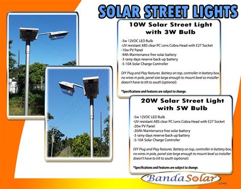 New Solar Street Light Design | Bandasolar