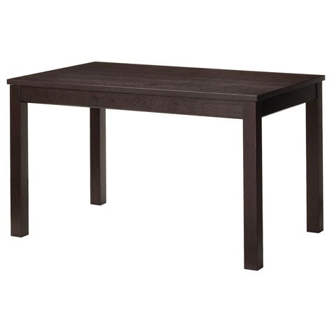 LANEBERG Extendable table, brown, 511/8/743/4x311/2" - IKEA