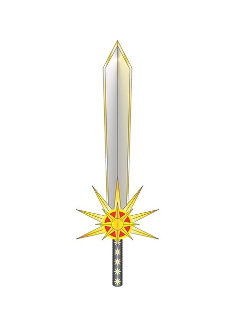 Download Sword, Sun, Blade. Royalty-Free Vector Graphic - Pixabay