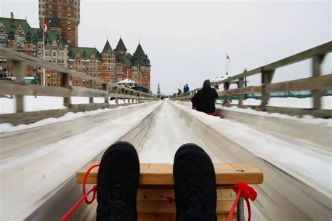 What You Need To Know About The Quebec City Toboggan Ride