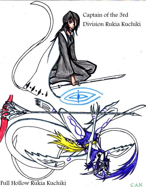 Captain Rukia Hollow Rukia by Alice-WhiteRabbit on DeviantArt