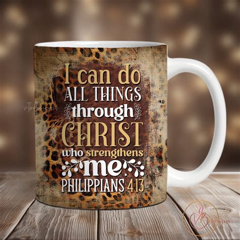 Christ Christian Mug Sublimation Design, Jesus Mug Wrap PNG, 11 Oz Mug ...