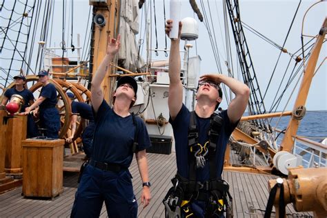 DVIDS - Images - USCGC Eagle crew on watch [Image 2 of 4]