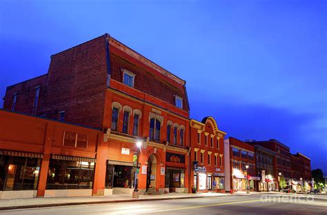 Downtown St Johnsbury, Vermont Photograph by Denis Tangney Jr - Pixels