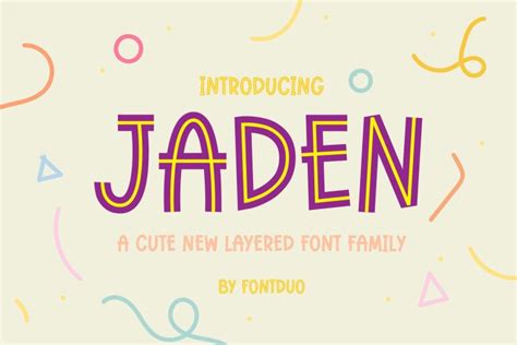 Jaden Font Free Download - FreeFontDL