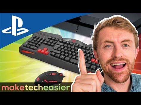 How to Connect a Keyboard and Mouse to a PS4 - Make Tech Easier