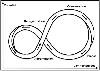 Schematic representation of the panarchy cycle | Download Scientific Diagram