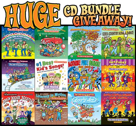 Giveaway: Enter to WIN 12 Learning Station CD’s! | The Learning Station