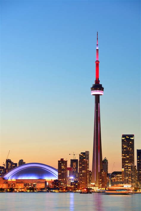 Bouwwerk: CN Tower in Toronto, Ontario