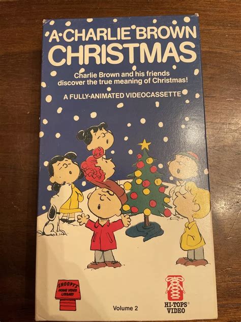 A Charlie Brown Christmas VHS (Vol 2) HI-Tops Video 1987, 49% OFF