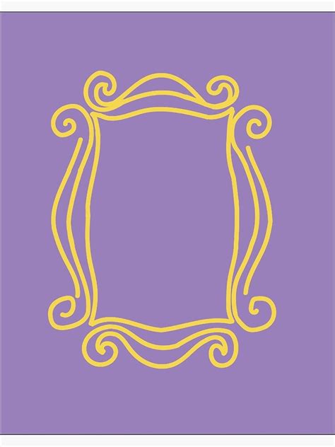 "Friends Door Frame " Poster by ERB27 | Redbubble