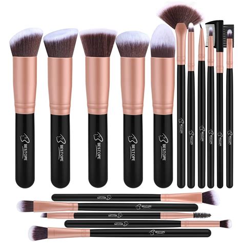 Makeup Brushes BESTOPE Makeup Brush Set Professional 16-Piece Make Up Brushes... | eBay