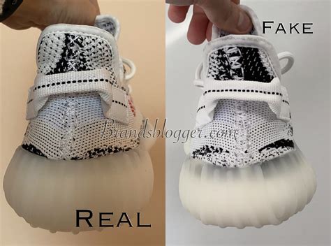 How To Spot Fake Adidas Yeezy Boost 350 V2 Zebra - Brands Blogger