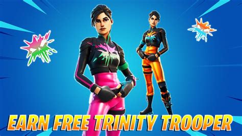 *NEW* Earn FREE Trinity Trooper Skin - Fortnite Trinity Challenge Battle Royale - YouTube