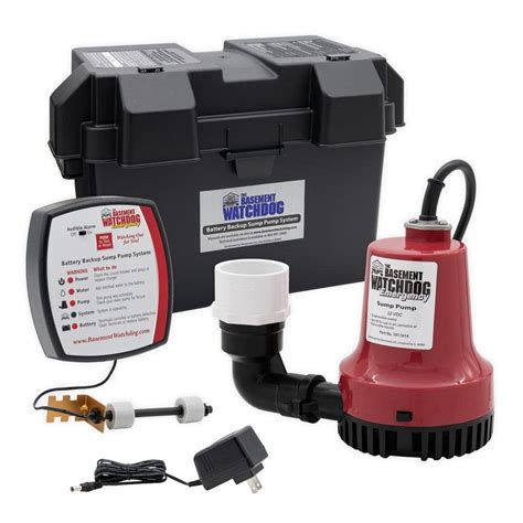 Basement Watchdog Emergency Battery Backup Sump Pump System BWE - The ...