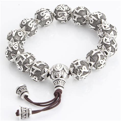 Tibetan Six Words Mantras Bracelet (Fortune) at 50% OFF ! - Spiritual ...