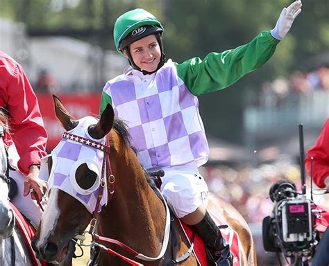 Michelle Payne makes history, becomes the first female jockey to win Melbourne Cup - Rediff.com ...