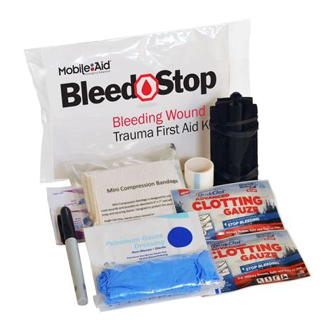 Buy Lifesecure BleedStop Compact 200 Bleeding Wound Trauma First Aid ...