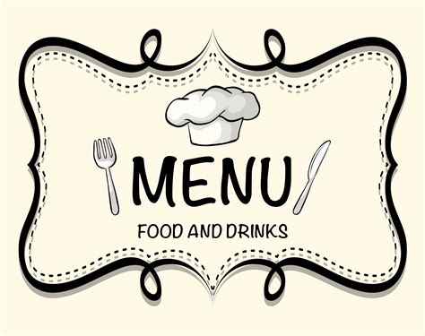 Création de logo du menu du restaurant - Telecharger Vectoriel Gratuit, Clipart Graphique ...