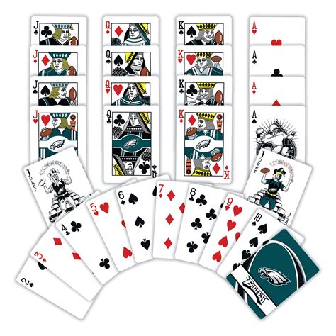 MasterPieces - Philadelphia Eagles Playing Card, 2 Pack - Walmart.com