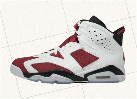 Air Jordan 6 Carmine 2021 Release Date CT8529-106 - SBD