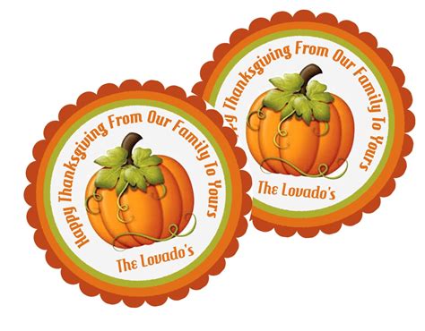 Thanksgiving Stickers — Party Beautifully