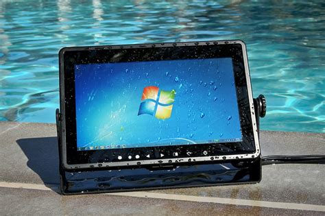 10.1" IP67 Waterproof, Optically Bonded, Capacitive Touchscreen with HDMI, DVI, VGA & AV