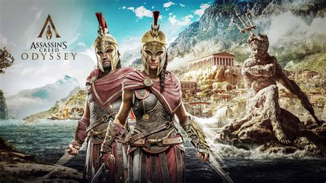 Assassins Creed Odyssey Alexios And Kassandra UHD 8K Wallpaper - Pixelz.cc