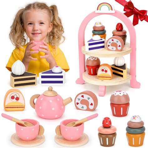 Flybay Tea Sets for Girls Toddlers Little Girls- Toddler Girl Toys ...