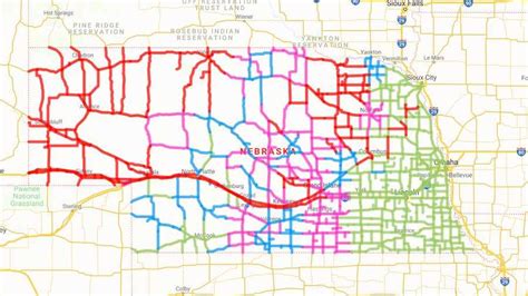 Interstate 80 Nebraska Map - Osiris New Dawn Map