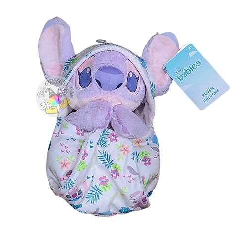 Disney Babies Plush in Pouch - Angel