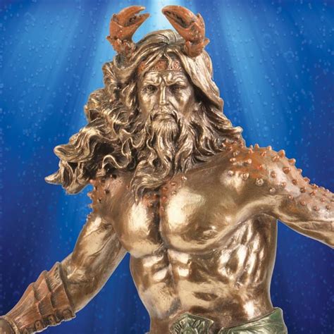 Oceanus Greek Titan Statue