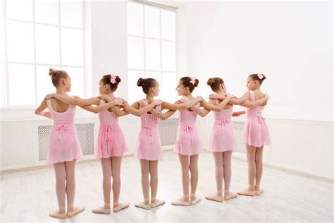 Little Girls Dancing Ballet in Studio Stock Image - Image of education, beautiful: 95511627