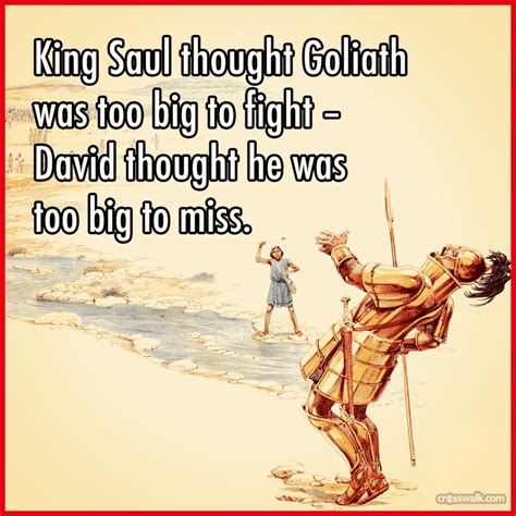 David and Goliath - Bible Story Verses & Meaning