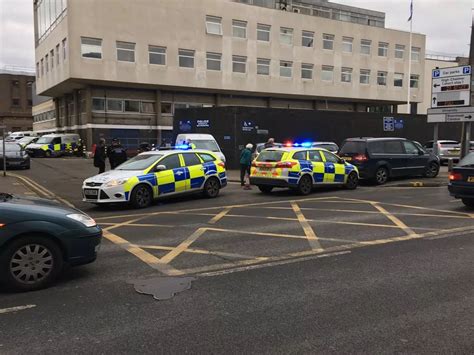 Photos show bomb squad at Chelmsford police station after suspicious package found - Essex Live