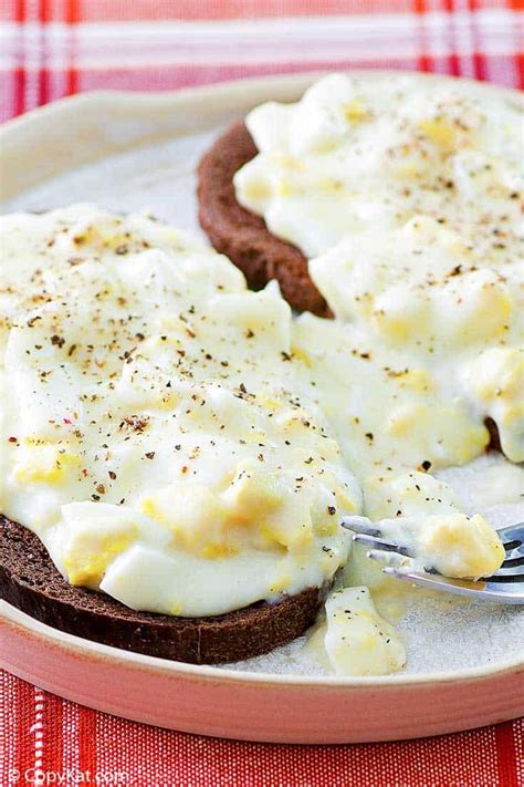 Creamed Eggs on Toast - CopyKat Recipes | Recipe | Creamed eggs on toast, Copykat recipes, Egg toast