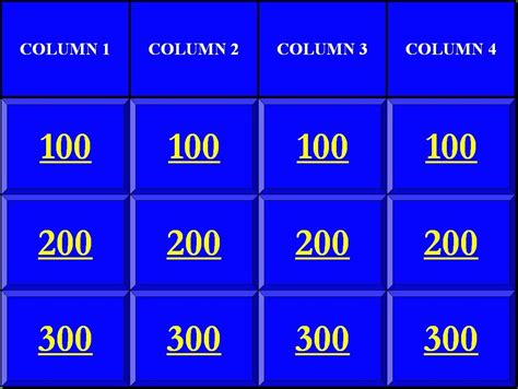 Microsoft Powerpoint Jeopardy Game Template | Jeopardy game template, Microsoft powerpoint ...