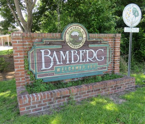 Bamberg Welcomes You Sign (Bamberg, South Carolina) | Flickr