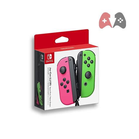 Nintendo Switch Joy-Con Neon Pink / Neon Green - Game Master