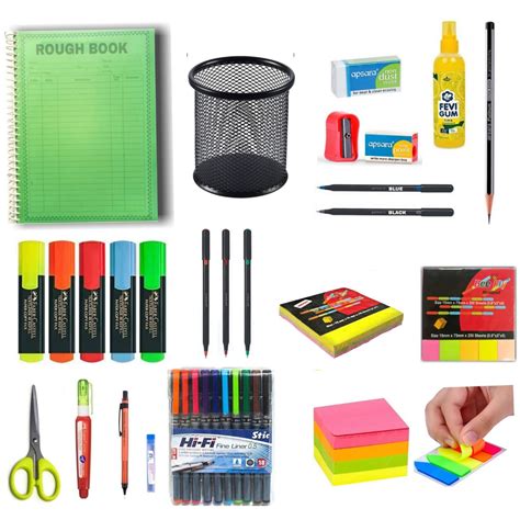 Book birds stationery kit for office use, for school & college students and job aspirants ...