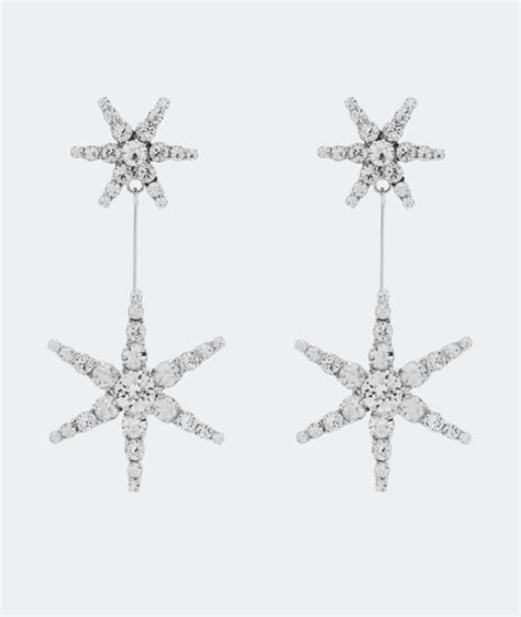 Crystal star drop Earrings – Jewelry