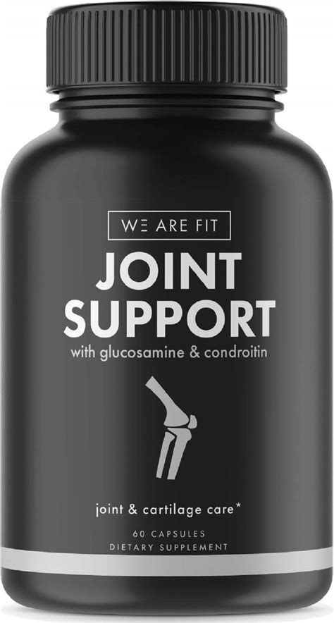 Joint Support Extra Strength Supplement, Ease Joint Pain Glucosamine 60 ...